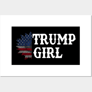 TRUMP GIRL Posters and Art